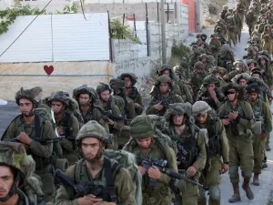 Eisenkot shut down the petition saying that “the IDF did not choose to command over the West Bank, but was inserted as a substitute-sovereign there 50 years ago" (AFP/File)