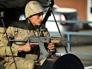 Egyptian member of the armed forces in northern Sinai. (AFP/ File)