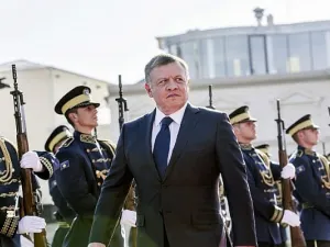 The King reaffirmed Jordan’s full support for the Palestinians in their efforts to preserve their historical rights in Jerusalem (AFP/File)