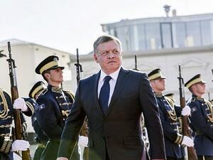 The King reaffirmed Jordan’s full support for the Palestinians in their efforts to preserve their historical rights in Jerusalem (AFP/File)