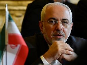 Iran Foreign minister Mohammad Javad Zarif Khonsari in Brussels. (AFP/John Thys)
