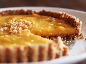 طريقة تحضير تارت البرتقال والجبن الكيري