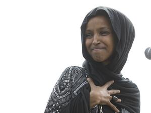 Rep. Ilhan Omar (AFP)