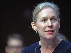 Sen. Kirsten Gillibrand (D-NY) testifies during a hearing in Washington, DC. (AFP/FILE)