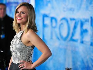 Actress Kristen Bell, pictured here in Hollywood on November 19, 2013, will reunite with her "Frozen" costars in a new short film to be shown in theaters before Disney's new "Cinderella" (AFP/Frazer Harrison)