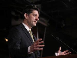 US House Speaker Paul Ryansaid that Congress should not legislatively mandated President Donald Trump's idea to arm gun-adept teachers (AFP/File Photo)