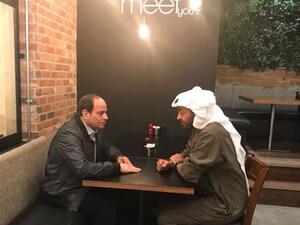 Sisi’s visit to the UAE was intended to discuss means of enhancing political, economic, and commercial cooperation (Facebook)