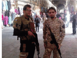 مرتزقة شيعية جندتهم ايران يتحكمون في سوق الحمدية الدمشقي