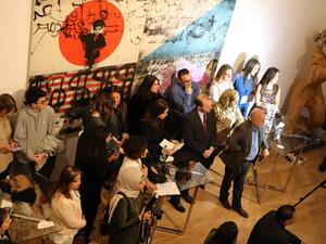  حضر الحفل مجموعة من مختلف القطاعات التي ساهمت بجعل هذا المشروع يرى النور