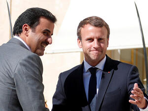  ماكرون، زار قطر في السابع من ديسمبر الماضي