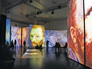 ‘Van Gogh Alive’ is a ‘multimedia exhibition experience’ that offers a fresh take on the Dutch master’s work.
 (Source: AFP)