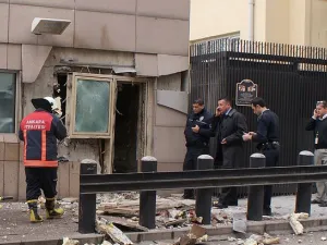 A bomb blast outside the US Embassy in Turkey (AFP/File Photo)