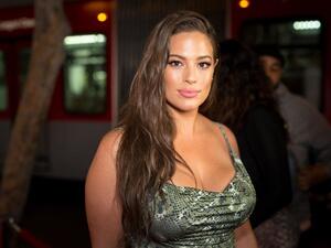 Ashley Graham at an event earlier this year. (Source: AFP)
