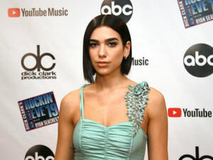Dua Lipa at an event last year. (Source: AFP)