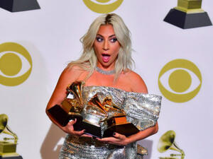 Lady Gaga at the 2019 Grammy Awards. (Source: AFP)