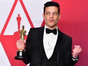 Malek won the Best Actor in a Leading Role Oscar for “Bohemian Rhapsody” last week. (AFP/ File)