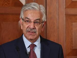 "For the past four years, we have been clearing the debris. Our forces are fighting in an exemplary manner, there is an unending saga of sacrifices," Asif said. "We will not compromise on our prestige anymore" (AFP/File)