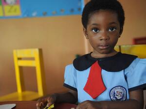 A Nigerian student at schoo (AFP/File Photo)	