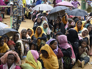  Rohingya refugee camps in Bangladesh (AFP/File Photo)