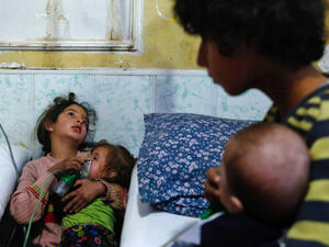 Around 500 people had been treated for “signs and symptoms consistent with exposure to toxic chemicals”. (AFP/ File Photo)