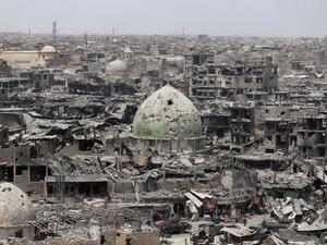 Mosul’s local authorities do not have the required machines or financial resources to rescue victims' bodies from under the rubble (AFP/File)