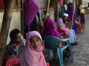 Since Aug. 25 more than 617,000 Rohingya refugees have arrived in Cox’s Bazar, Bangladesh (AFP/File)
