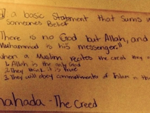 According to some parents, learning about Islam is akin to indoctrination. (Twitter)