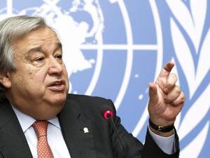 United Nations Secretary General Antonio Guterres (AFP/File Photo)	
