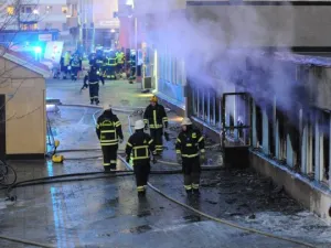 An investigation by the Islamic Cooperation Council in Sweden revealed in 2015 that seven out of 10 mosques in the country had been attacked (AFP/File Photo)