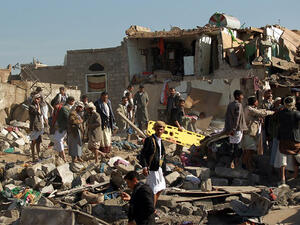 Saudi Arabia launched airstrikes in Yemen on Wednesday night. (AFP)