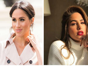 الفاشنيستا الكويتية فوز الفهد وميغان ماركل