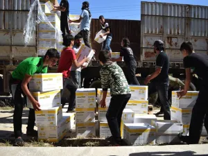 Most cross-border assistance to opposition-held parts of Syria comes from Jordan and Turkey (AFP/File)