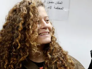 Sixteen-year-old Ahed Tamimi (AFP/File Photo)	