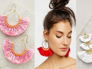 الجاذبية عنوان موضة الأقراط في صيف 2018

