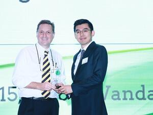 During the AFLAS Awards Ceremony, Best Seaport in Middle East