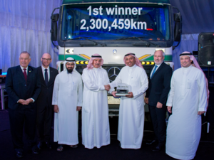 ‘20 years of Actros’ in the MENA.