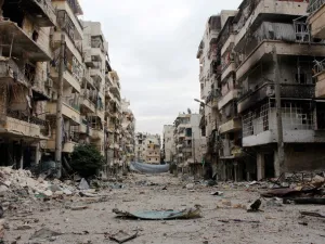 Over three thousand civilians have been killed in Aleppo by regime barrel bomb attacks since January 2014, according to data from the Violations Documentation Center. (AFP/File) 