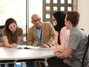 They can sample one of GU-Q’s four majors by attending classes, and ask questions about student clubs, studying abroad, and life beyond the classroom.