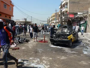 داعش يتبنى التفجير المزدوج شرقي بغداد