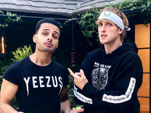 Srour somehow managed to collaborate with one of America’s biggest vloggers, Logan Paul. (Source: Shady Srour - Facebook)