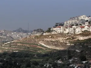 An Israeli settler from the Havat Gilad outpost was killed in a shooting attack while driving near the settlement last month (AFP/Ahmad Gharabli)