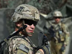 A U.S. army soldier stationed in Afghanistan (AFP/File Photo)
