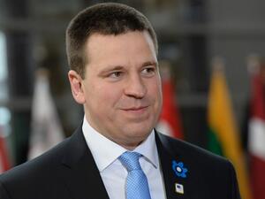 Estonian Prime Minister Juri Ratas (AFP/File Photo)