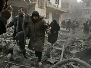 At least 167 civilians were killed on Monday and Tuesday by intensified Syrian regime attacks in Eastern Ghouta as well (AFP/File Photo)