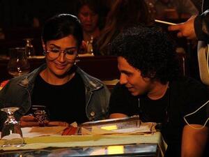 غادة عبد الرزاق تنشر صورا من كواليس فيلم (رؤية)