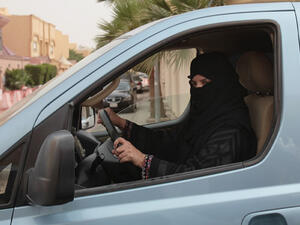 The General Traffic Department and Najm will develop a process of accommodating and serving Saudi females involved in road accidents (AFP/File)
