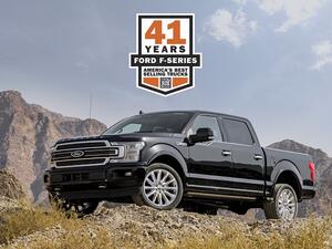 Ford has once again fortified its position as America’s truck leader with its F-Series marking 41 consecutive years as the nation’s best-selling pickup, and America’s best-selling vehicle for 36 years.

