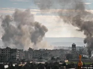 Syrian air bombardments against East-Ghouta (AFP)



