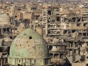 Much of Mosul's Old City remains in ruins (AFP/File Photo)