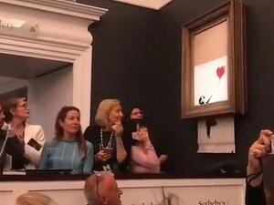 (Banksy/ Instagram Video Screenshot)